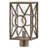 Brixton 15.5" Single Light Outdoor Post Mount Lantern with Coastal Finish-59771723