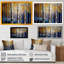 Into A Golden Birch Forest VII - Landscape, art mural sur toile-653616040-653616043