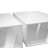 24 Pair PP Stackable Shoe Storage Cabinet White Foldable Dustproof Shoe Boxes