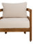 Fauteuils club d'extérieur avec coussins Calsey Acacia