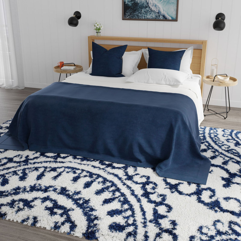 Manasas Performance Floral Indoor Rug, Rectangle 5' x 7'