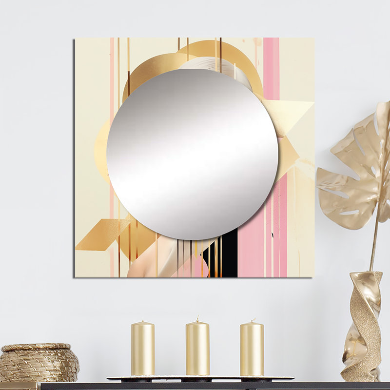 Letellier - Miroir carré pour femme, 23 po x 23 po