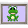 Happy Frog Ready To Leap - Single Picture Frame Print on Canvas