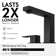 KES Bathroom Sink Faucet Widespread cUPC with Supply Hoses and 2 Handles with Drain Assembly