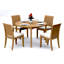 Lagos Outdoor Teak Dining Set-1214284803