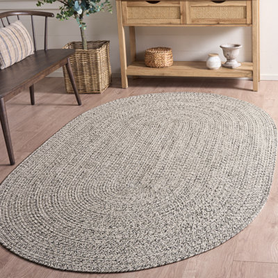 Tapis d'intérieur en coton tressé à tissage plat