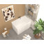 Baignoire autoportante en acrylique 43 po