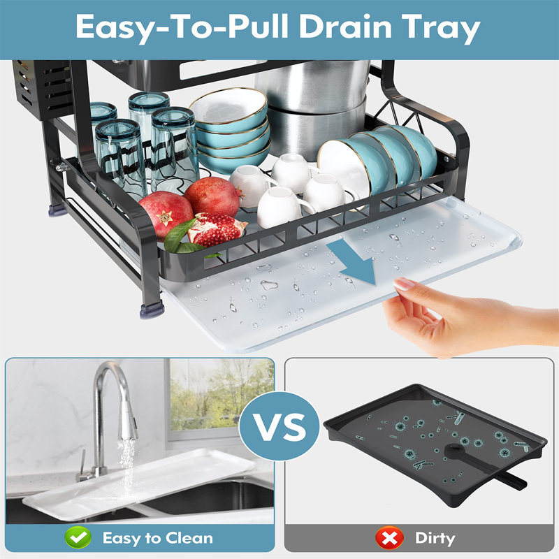 Basurto Two Tier Dish Rack