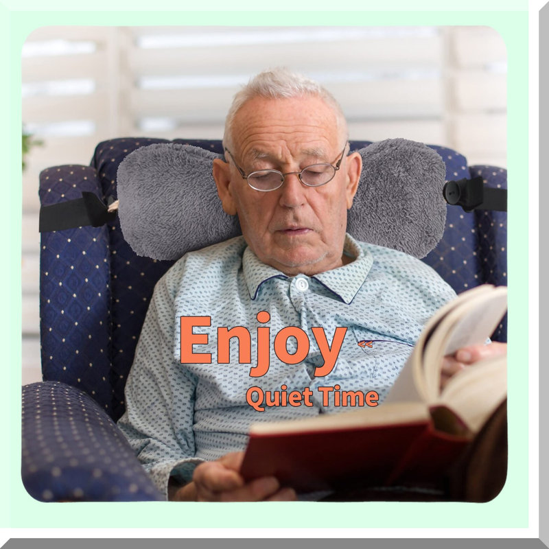 ComfortMax Headrest Pillow - Ultimate Recliner & Sofa Neck Support - Ergonomic Bone Neck Pillow for Couch - Relaxation at its Best!