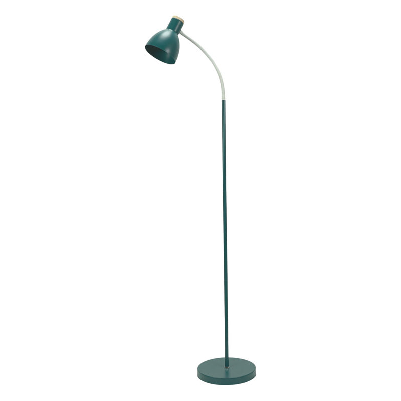 Rokeisha 130cm Traditional Floor Lamp, Teal