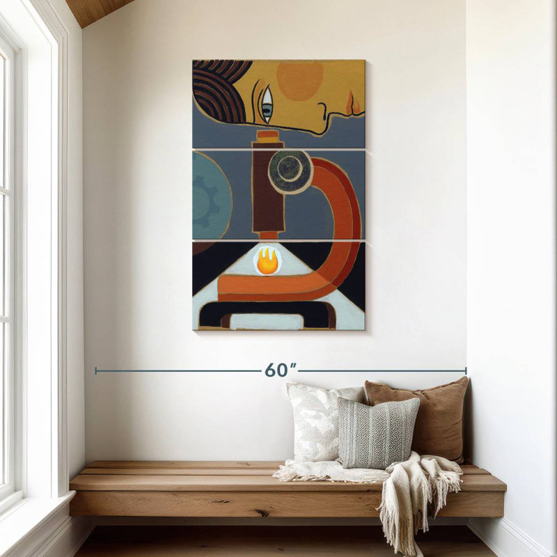 Keiri Scientist, 45" H x 28" W