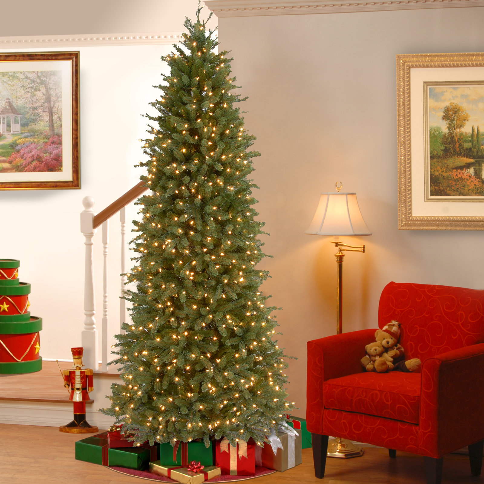 Jersey Pre-Lit Fir Tree, 6.5'