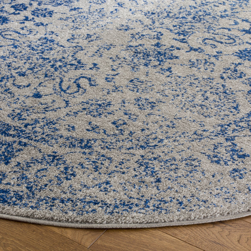 Tapis oriental performance Olius, Rond 8 pi