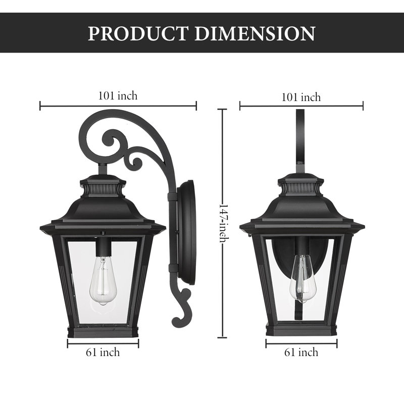 Luminaire d'extérieur 21 pouces