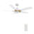 Demitrus 52" Smart Ceiling Fan With Remote, Light Kit IncludedWorks With Google Assistant And Amazon Alexa,Siri Shortcut.