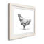 «Barn Fowl II», ensemble de 1 reproductions de photos encadrées sur toile-62719029-62719030