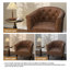 Edvardas 61.9 Cm Wide Tufted Barrel Chair-1291777481