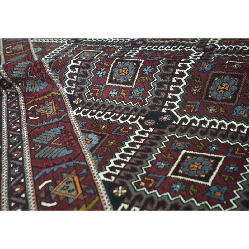 Hand-Knotted High-Quality Blue Area Rug