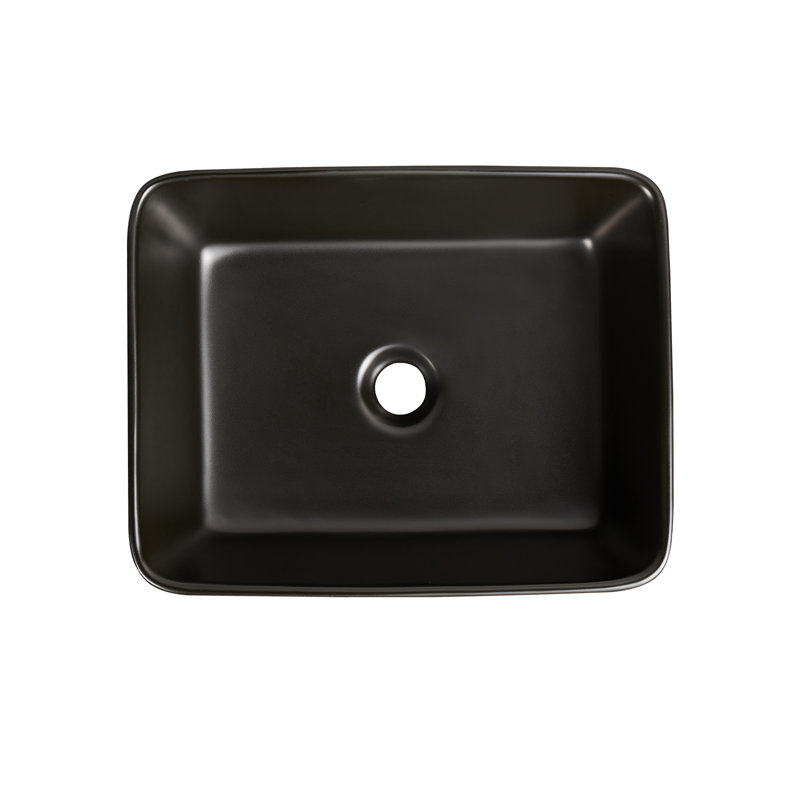 DeerValley 485mm L x 375mm W Natural Ceramic Rectangular Sink