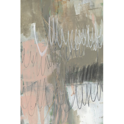Twombly Script II by Jennifer Goldberger - Painting on Canvas