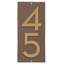Plaque d’adresse murale sur 1 ligne flottante-41299803-41299924-41303796