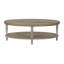 Table basse ovale avec tablette Bedford Ayanna