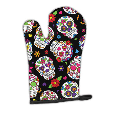 Caroline's Treasures Floral Oven Mitt