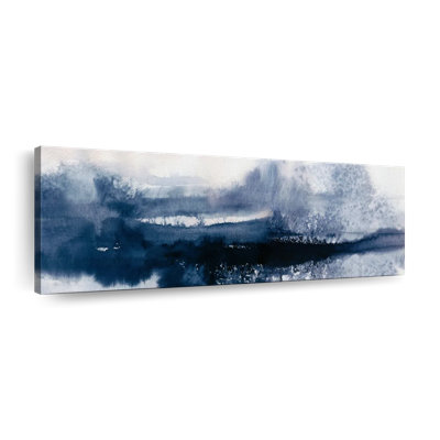Indigo Tides - Impression sur toile tendue