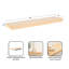 Large tablette flottante pour mur