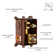 Calder 2 Functions Wall Mounted Square Shower System in Brushed Gold
