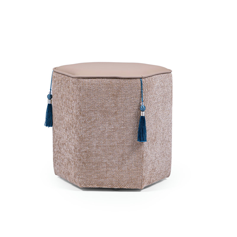 Repose-pieds 18 po Hexagon Modern, Hollande