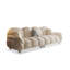 Coussin modulaire beige en polyester-555303643-555303644