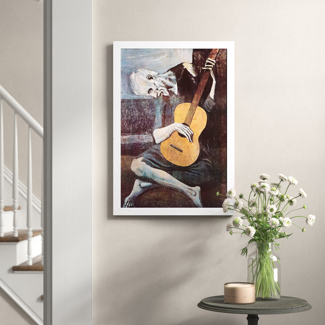 The Old Guitarist by Pablo Picasso - Painting on Canvas