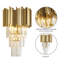 Applique murale 3 niveaux en cristal Modern-26390438