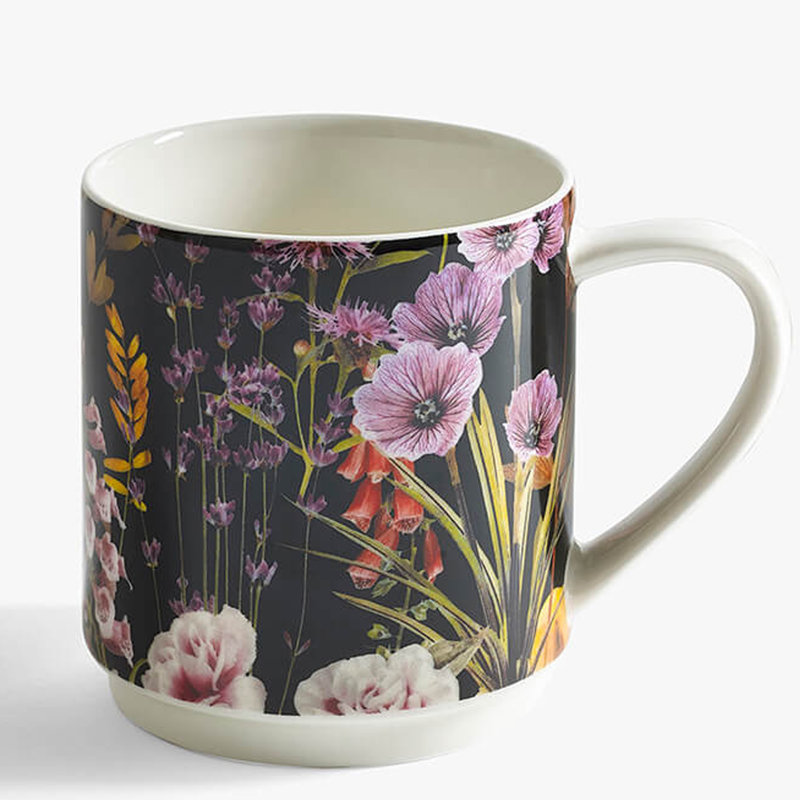 Bone China Latte Mug