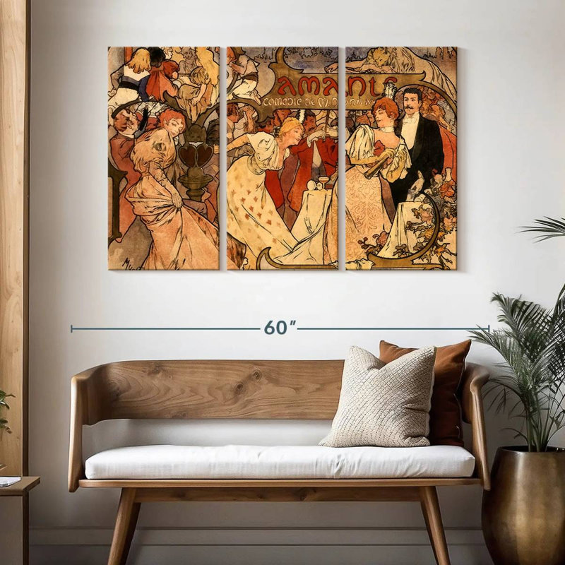 Leisha Amants, 32" H x 50" W