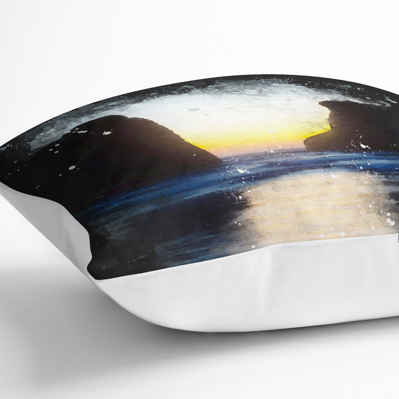 Square Cushion, 55cm H x 55cm W x 20cm D, White