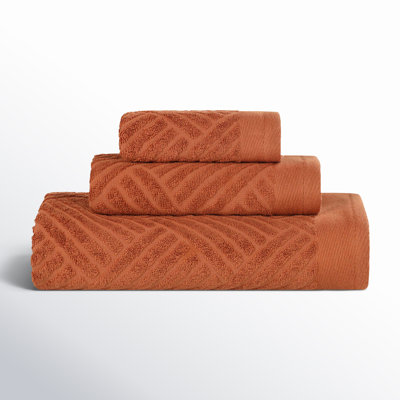 Ocilla 3-Piece Egyptian Cotton Towel Set