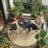 3-Piece Bistro Set – Steel Frame Space-Saving Folding Patio Furniture with 2 Chairs & Bistro Table, for Outdoor Patio, Balcony, Garden-1096802983