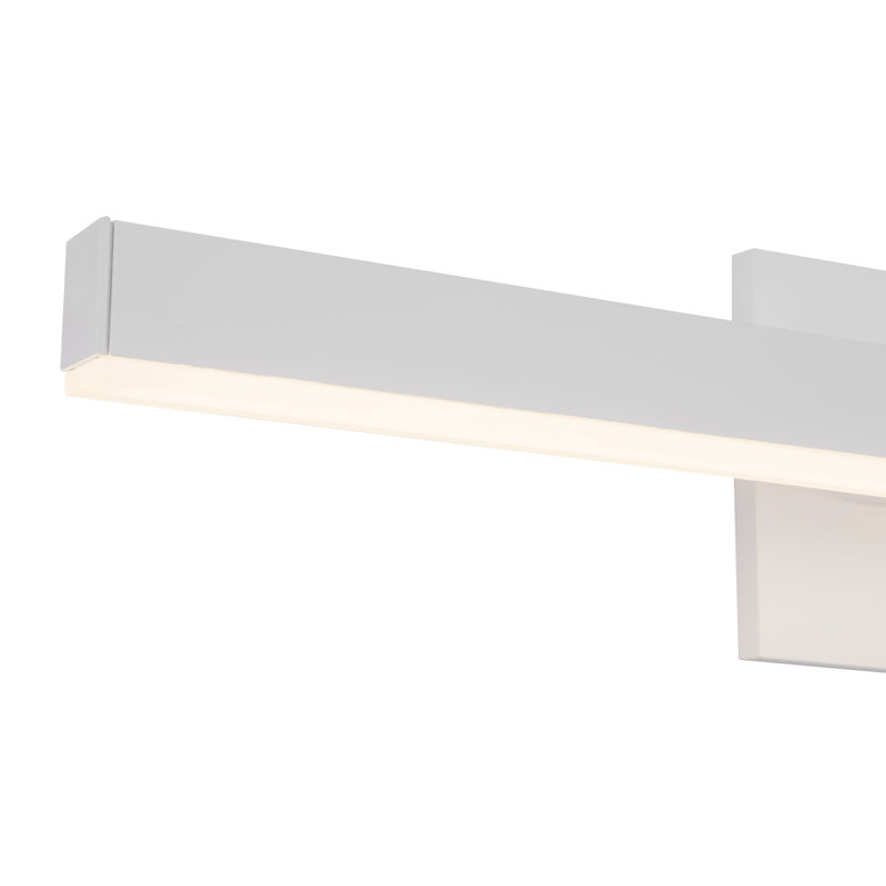 1 - Light Dimmable LED Bath Bar, White, No