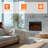 Aaryana Electric Fireplace Insert-2094328623