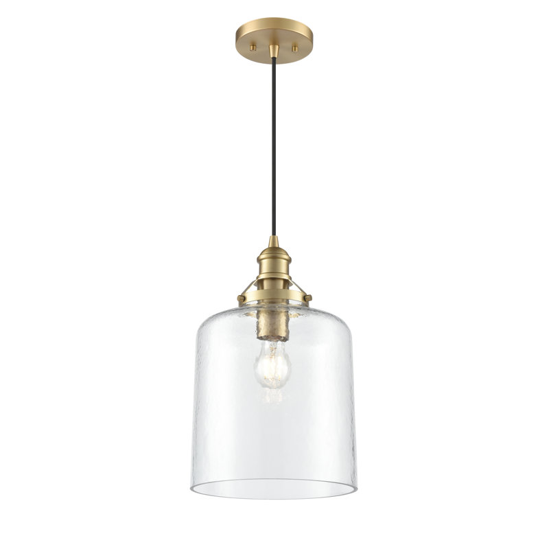 Aloni 10" Wide 1-Light Pendant , Vintage Brass
