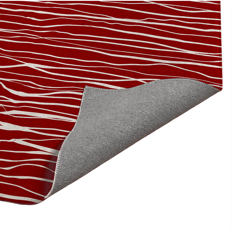 Tapis de bureau léger Legions, L 36 po x P 24 po, Rouge canneberge
