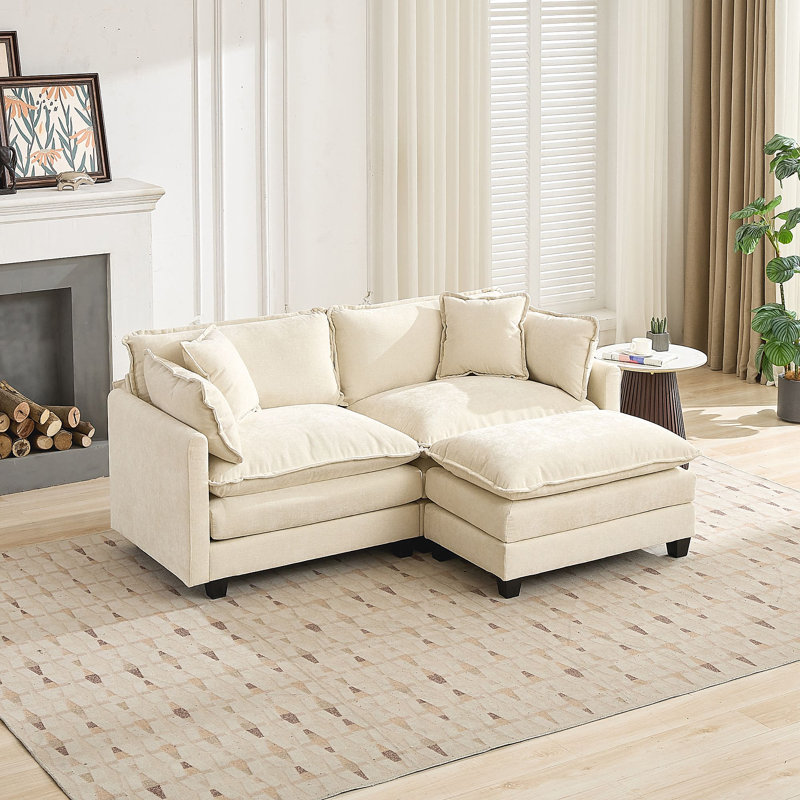 Repose-pieds Cloud Cloud seulement!, Beige