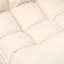 Fauteuil inclinable à dossier réglable, doux et confortable, convenant à différentes pièces, conception pliante paresseuse blanche à 4 compartiments, peu encombrant,