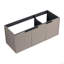 Meuble-lavabo mural 48 po et 3 portes à fermeture en douceur, emballage KD (excluant l'évier)-37933335