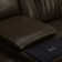 Causeuse Whitnie Zero Gravity Power avec console et haut-parleurs Bluetooth