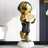 28.8" Astronaut Floor Sculpture Figurine Ornament Art Decor with Ball Lamp USB Charging-1759596489