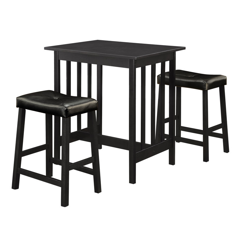 Meachum 2 - Person Four Leg Dining Set