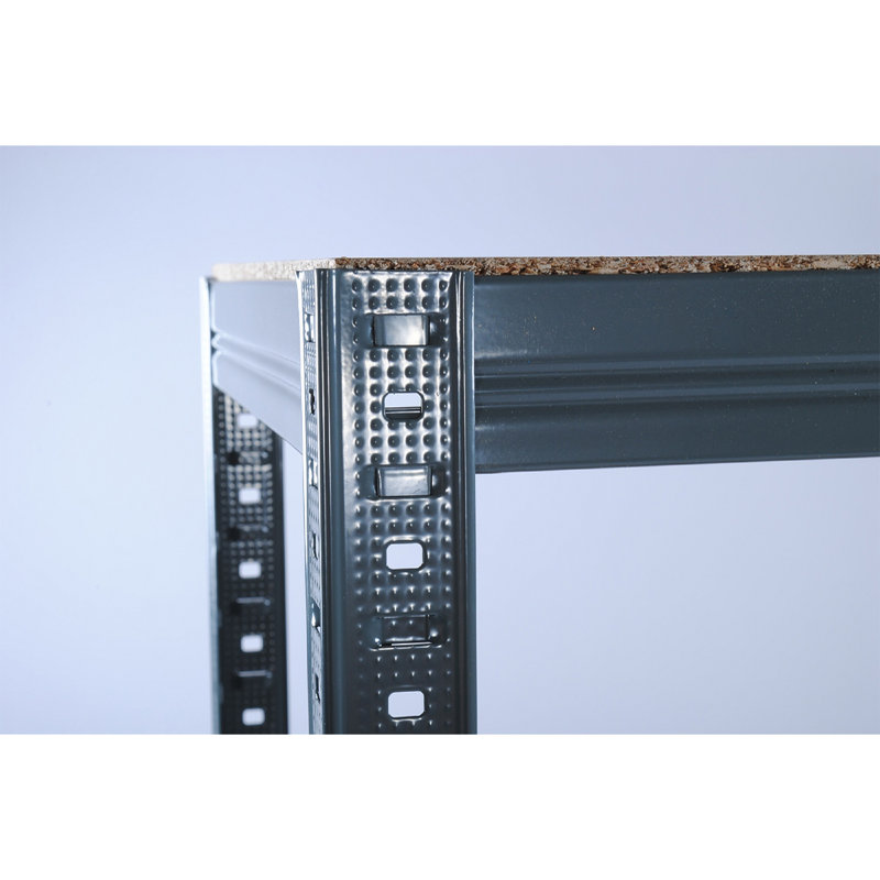 36 " W Steel Shelving Unit, 60" H x 36" W x 16" D